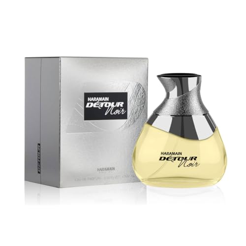 HOT ITEM PICK: Al Haramain Detour Noir Eau de Perfume Spray for Unisex, 3.33 Ounce